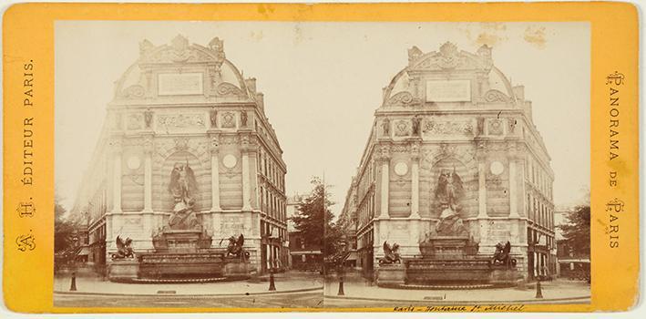 Paris. Fontaine St. Michel