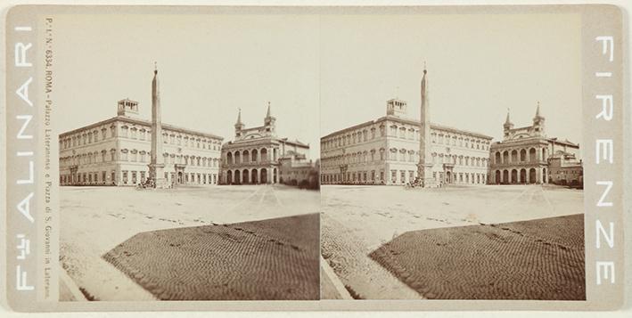 Roma. Palazzo Lateranense e Piazza di S. Giovanni in Laterano