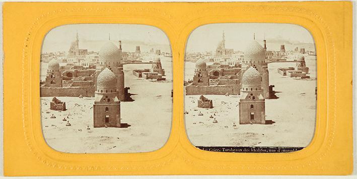 Le Caire. Tombeaux des khalifes, vue d´ensemble