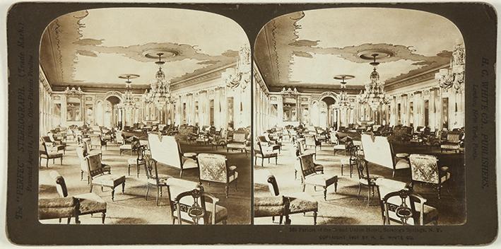 Parlors of the United States Hotel, Saratoga Springs, New York