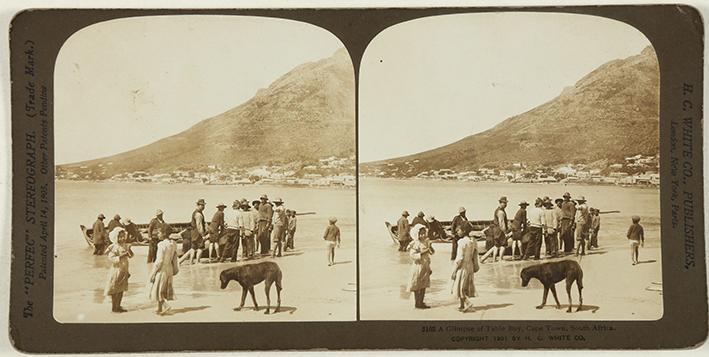 A Glimpse of Table Bay, Cape Town, South Africa