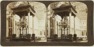 The Beautiful Altar of St. Paul´s Church, Rome, Italy