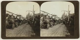 Railway Street and the New Church, in The Fair, Nijni-Novgorod, Russia