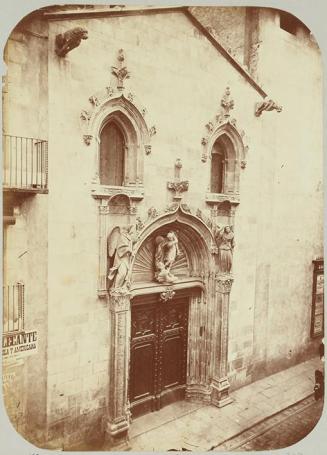 Barcelona. Façade of San Miguel