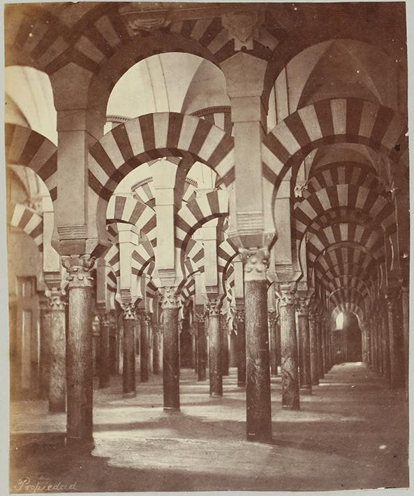 Cordova. Interior of Cathedral. Formerly the Mosque