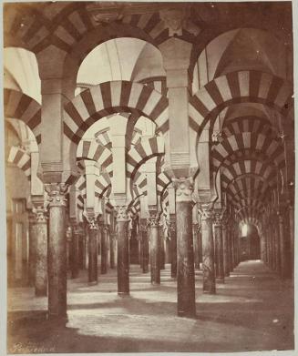 Cordova. Interior of Cathedral. Formerly the Mosque