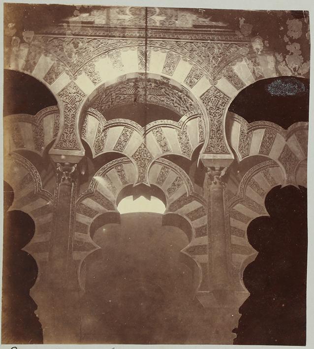 Cordova. Arches over the Mihrab