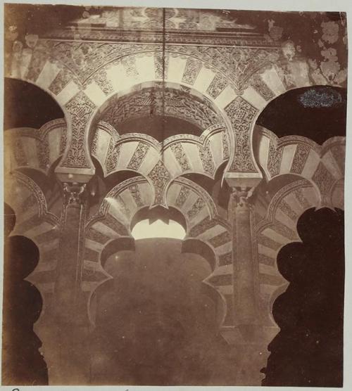 Cordova. Arches over the Mihrab