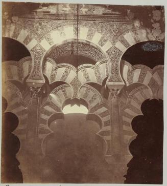 Cordova. Arches over the Mihrab