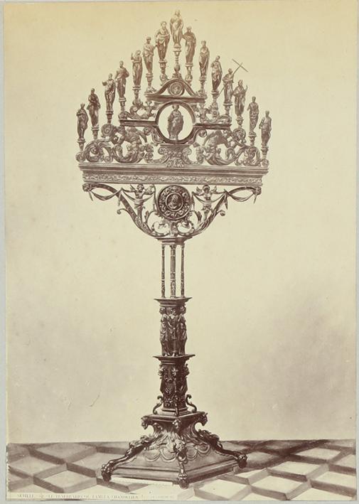 Séville. Le tenebrario of fameux Candelier (dans la cathédrale)