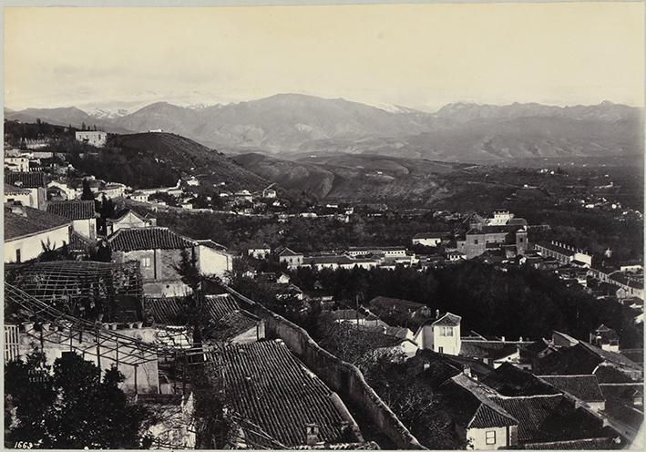 Granada. View of the Sierra Nevada