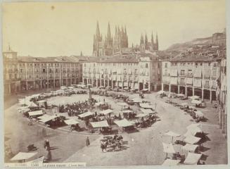 Burgos. La plaza mayor