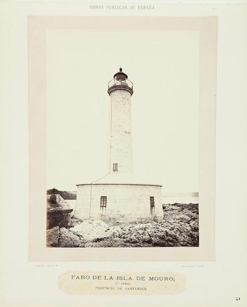 Faro de la isla de Mouro, provincia de Santander