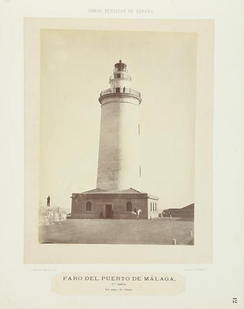 Faro del puerto de Málaga