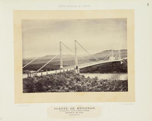 Puente de Menjibar, carretera de primer orden de Bailén a Málaga, provincia de Jaén