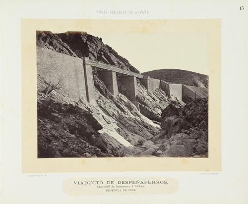 Viaducto de Despeñaperros, ferrocarril de Manzanares a Córdoba, provincia de Jaén