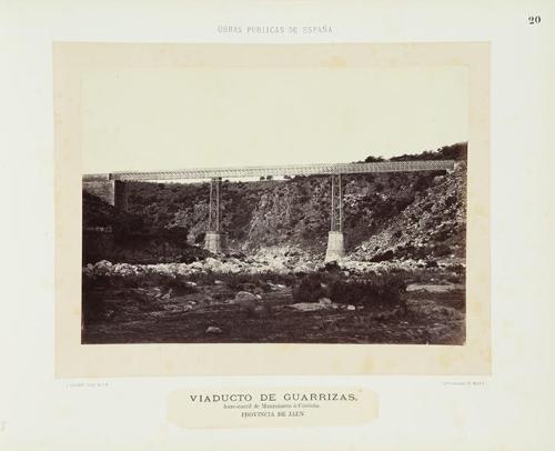 Viaducto de Guarrizas, ferrocarril de Manzanares a Córdoba, provincia de Jaén