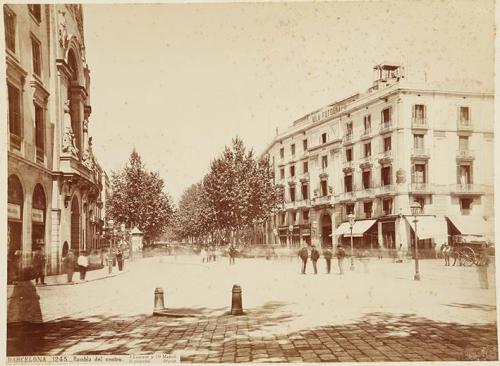 Barcelona. Rambla del centro