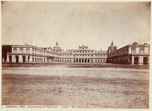 Aranjuez, fachada principal del Palacio Real