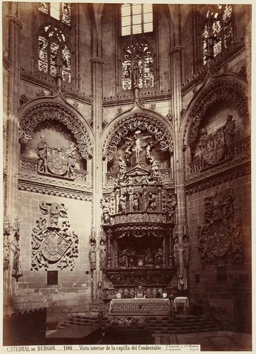 Catedral de Burgos. Vista interior de la Capilla del Condestable