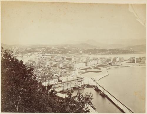 (Vista general de San Sebastián)