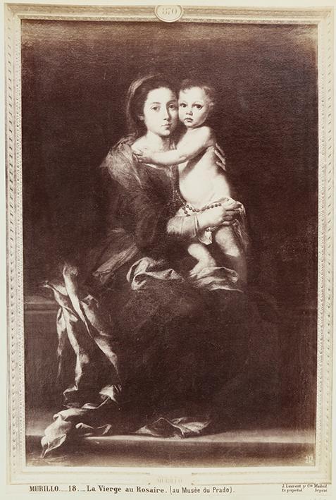 Murillo. La Vierge au Rosaire (Au Musèe du Prado)