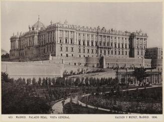 Madrid. Palacio Real. Vista general