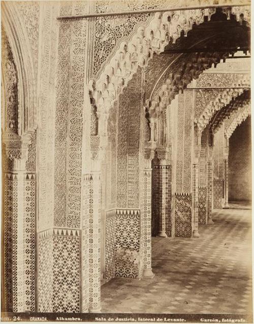 Granada. Alhambra. Sala de Justicia, lateral de Levante