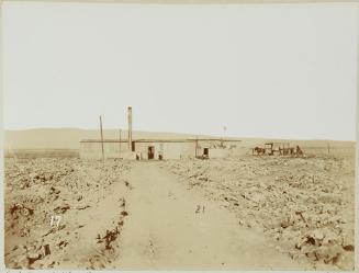 Pampa and oficina views. Exterior of well house