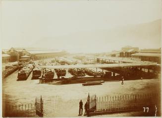 Views in Iquique. General view of Iquique railway station