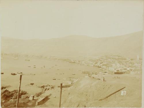 Views in other ports. General view of Pisagua