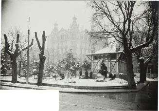 Albacete. Altozano nevado