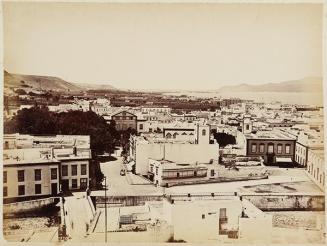 (Vista general de Las Palmas de Gran Canaria tomada desde una torre de la Catedral)