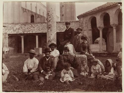 La Villa de Atila en Forcello isla en la Laguna de Venecia