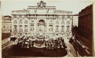 Roma. (La fontana di Trevi)