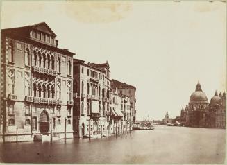 Entrada al Gran Canal y Sta María de la Salute (Venecia)