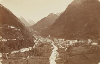 Cauterets. Vue générale prise du Mamelon Vert