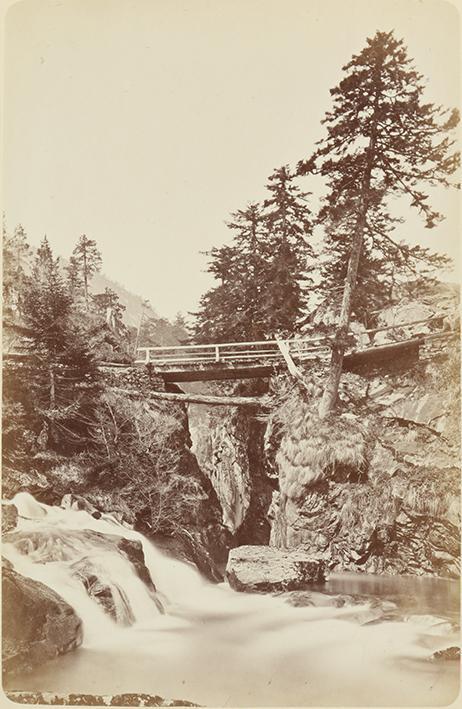 Environs de Cauterets. Le pont d´Espagne