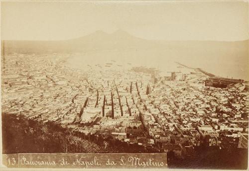 Panorama di Napoli da S. Martino