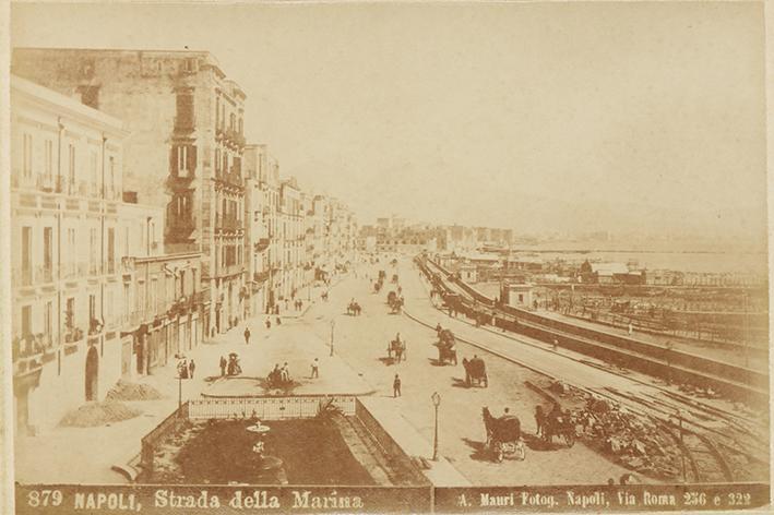 Napoli. Strada della Marina