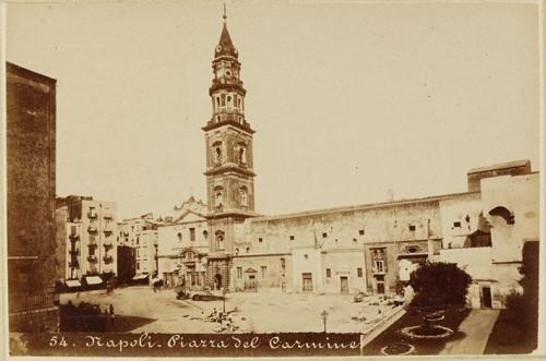 Napoli. Piazza del Carmine