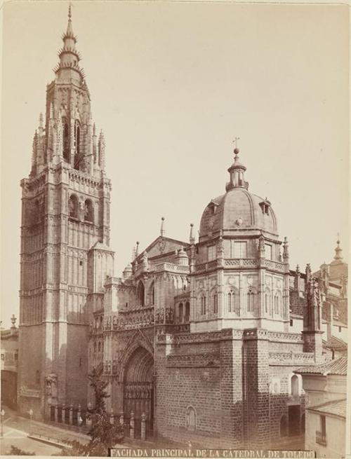 Fachada principal de la Catedral de Toledo