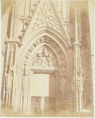 Sevilla. Catedral. Puerta de San Miguel o del Nacimiento