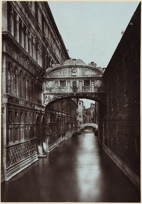 Europe. The bridge of Sighs, Venice