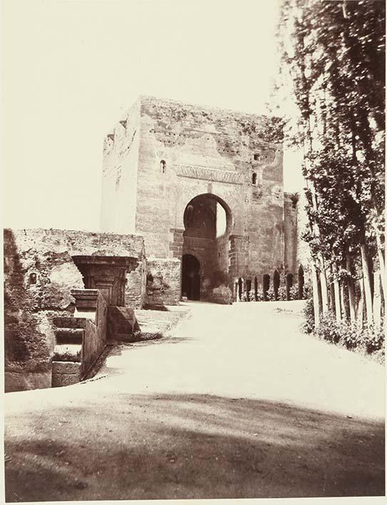 Grenade. Alhambra. Porte d´entrée de la forteresse