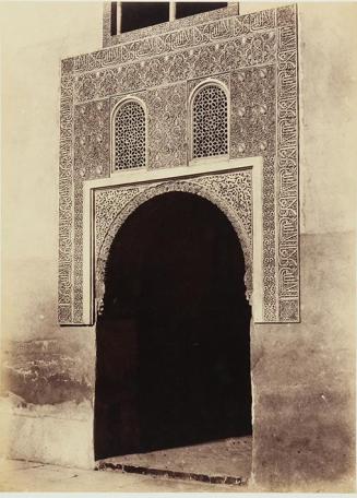 Alhambra, porte conduis de la Cour dés Myrtes à la Cour des Lions