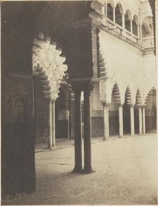 Sevilla. Alcázar. Patio privado desde el Salón de Embajadores