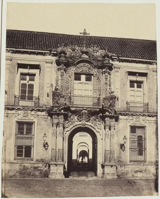 (Sevilla. Portada del Palacio Arzobispal)