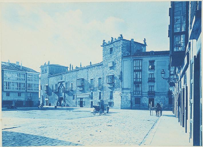 Burgos. Casa del Cordon et Plaza de la Libertad