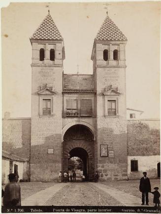 Toledo. Puerta de Visagra, parte interior